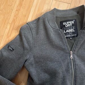 Superdry Charcoal Zip-Up Jacket